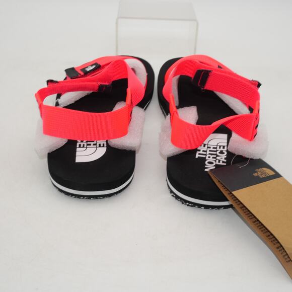 NEW The North Face Skeena Sandals Women's 7 Adjustable Coral Pink Black - Picture 5 of 9